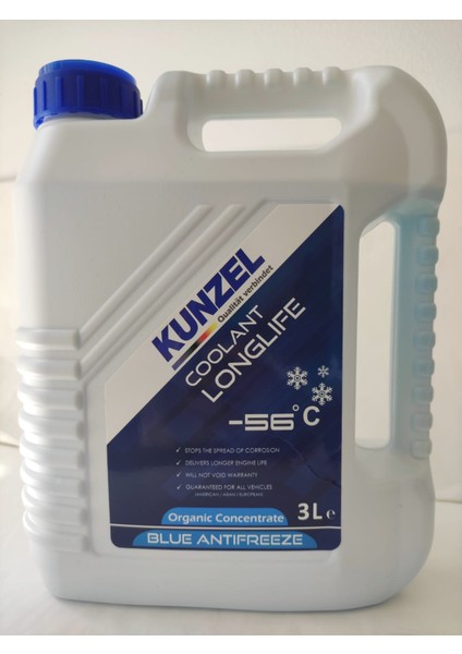 Antifriz Organik Konsantre -56 Derece  Mavi / Blue