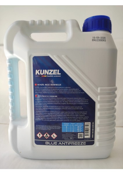 Antifriz Organik Konsantre -56 Derece  Mavi / Blue