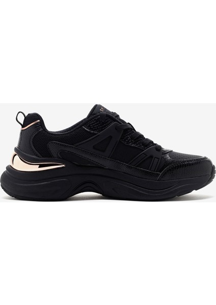 Hazel - Faye Kadın Siyah Sneakers 177576 Bbk fiyatları
