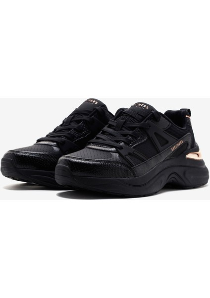 Hazel - Faye Kadın Siyah Sneakers 177576 Bbk modelleri