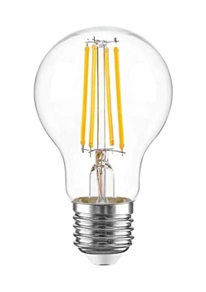 CT-4217 8W 220V E27 Duylu Rustik LED Ampul Günışığı 5 Adet