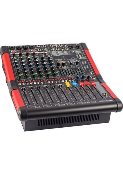 MV-A800 Xf 8 CH-2X650 W-Usb/bt Power Mixer Anfi Beyaz