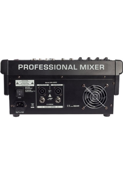 MV-A800 Xf 8 CH-2X650 W-Usb/bt Power Mixer Anfi Beyaz fiyatları