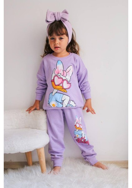 Lolipop Kids Store Daisy Duck Baskılı Takım