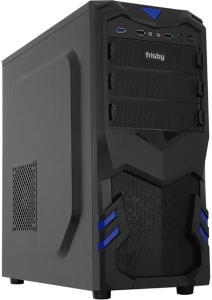 Frısby FC-8860G 650W 2X120MM Fan USB 3.0 Midi Tower Siyah Kasa