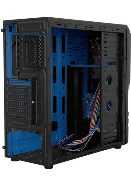 Frısby FC-8860G 650W 2X120MM Fan USB 3.0 Midi Tower Siyah Kasa