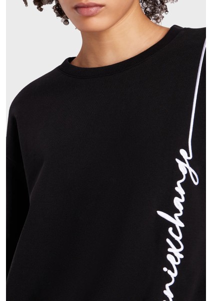 Pamuklu Regular Fit Bisiklet Yaka Sweat Bayan Sweat 6RYM70 Yjbrz 1200