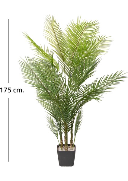 Yapay Ağaç Palmiye 23 Yaprak Yeşil 175 Cm. fırsatları