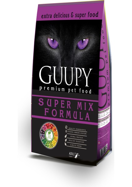 Premium Super Mix Formula 1 Kg. Kedi Maması