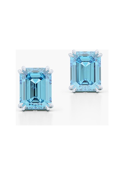 Blue Topaz Altın Küpe modelleri