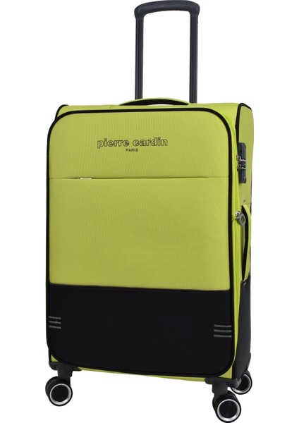 Ultra Light Hafif Lüx Kumaş 2'li Valiz Seti Orta Boy Kabin Boy Yeşil PC8200 fiyatları