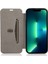 Iphone 14 Pro Telefon Kılıfı Için 6.1 Inç Pu Deri Folyo Elektrokaplatma Kılıfı Şeffaf Tpu Arka Stand Flip Kapak Kart Yuvası-Black (Yurt Dışından) 2