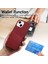 Iphone 14 Telefon Kasası Için Telefon Geri Kapağı 6.1 Inç Cowhide Deri Kaplamalı Tpu+Pc Çizik Dirençli Koruyucu Telefon Kasa-Karanlık Kırmızı (Yurt Dışından) 2