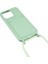 Iphone 14 Pro Fone Case Için Sıvı Silikon Kapak Kart Yuvası Kayış Işığı Yeşil ile Çizgiye Karşı Çizelge Anti Şok Geçirmez Kılıf (Yurt Dışından) 2