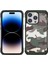 Iphone 14 Pro Telefon Kılıfı 6.1 Inç Kamuflaj Pu Deri Kaplamalı Telefon Arka Kapak Airgag Abs+Pc Koruyucu Kılıf Yeşili (Yurt Dışından) 1