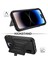 Iphone 14 Pro Kickstand Pc+Tpu Kasası Kasa Yanışı Fonksiyon Kart Turtusu Kardiyor Telefon Kapak Black (Yurt Dışından) 4