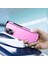 Iphone 14 Pro 6.1 Inç Çizgiye Döküm Anti Telefon Kılıf Kart Tutucu Yumuşak Tpu+Sert Pc Hibrid Kapak Pembe (Yurt Dışından) 2