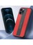 Iphone 14 Pro 6.1 Inç Orijinal Deri+Tpu Anti-Çizelge Telefon Vaka Telefon Geri Kapak Kırmızısı (Yurt Dışından) 2