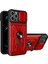 Iphone 14 Pro 6.1 Inç Slayt Lens Kapağı Kickstand Pc+Tpu Kabuk Kart Tutucu Şok Geçirmez Telefon Kılıf Kedisi (Yurt Dışından) 1