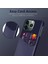 Iphone 14 Pro Fone Kılıfı 6.1 Inç Akıllı Telefon Kapak Kartı Yuva Kumaş Doku Pu Deri Kaplamalı Sert Pc Telefon Kılıf Mavisi (Yurt Dışından) 2