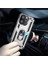 Iphone 14 Pro Telefon Kılıfı Için 6.1 Inç Yumuşak Tpu+Sert Pc Araba Montajı Metal Sac Silver ile Kickstand Kapak (Yurt Dışından) 3