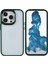 Iphone 14 Pro Telefon Kılıfı Için 6.1 Inç Arka Pc+Tpu Telefon Kapağı Metal Kamera Lens Çerçevesi Dizli Metal Düğmeleri Case-Dark Green (Yurt Dışından) 1