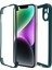 Iphone 14 Telefon Kasası Bırakılışa Dayanıklı Kamera Lens Koruma Evcil Hayvan Ekranı Film+Akrilik+Tpu Cep Telefonu Kapak-Karanlık Yeşil (Yurt Dışından) 4