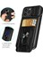 Iphone 14 Pro 6.1 Inç Slayt Lens Kapağı Kickstand Pc+Tpu Kabuk Kart Tutucu Şok Geçirmez Telefon Kılıf Kedisi (Yurt Dışından) 2