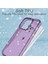 Iphone 14 Pro Glitter Powder Decor Tpu Kasa Telefon Drap-Droaf Kasa Kaplama Kaplama Kapak Mülkiyeti (Yurt Dışından) 2