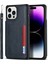 Iphone 14 Pro 14 Pro Telefon Kılıfı Anti-Dut Pu Deri Kaplamalı Tpu Manyetik Snap Düğmesi Cüzdan Telefon Kapağı Kickstand Telefon Kabuk Mavisi (Yurt Dışından) 1