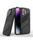 Iphone 14 Pro Telefon Kılıfı 6.1 Inç Hibrid Kickstand Hard Pc Yumuşak Tpu Şok Geçirmez Koruyucu Kapak-Siyah (Yurt Dışından) 2