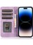 Iphone 14 Pro Telefon Kılıfı 6.1 Inç Pu Deri Şok Geçirmez Manyetik Adsorpsiyon Stand Cüzdan Kabuk-Doğru (Yurt Dışından) 2