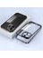 Iphone 14 Pro Telefon Kılıfı Için Güvenlik Kilidi Alüminyum Alaşım Çerçevesi+Temperli Cam Çift Taraflı Koruma Kapak Black (Yurt Dışından) 4