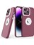 Iphone 14 Pro Telefon Kılıfı Koruyucu Kılıf Için Cilt Touch Ince Kılıf Yumuşak Tpu Pc Telefon Kapağı (Round Hollow Show Phone &#39; S Logosu) -Dark Kırmızı (Yurt Dışından) 1