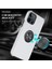 Iphone 14 Pro Telefon Kılıfı 6.1 Inç Sert Pc+Yumuşak Tpu Iyi Korunmuş Giyim Karşıtı Kılıf Aracı Montaj Kickstand Anti-Drop Telefon Kabuğu Kapak Silver (Yurt Dışından) 2
