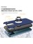 Iphone 14 Pro Telefon Kılıfı 6.1 Inç Sert Pc+Yumuşak Tpu Iyi Korunmuş Giyim Karşıtı Kılıf Aracı Montaj Kickstand Anti-Drop Telefon Kabuğu Kapak-Blue (Yurt Dışından) 4