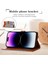 Iphone 14 Pro Telefon Kılıfı Için Cilt Touch Hissed Hissedar Pu Deri+Tpu Stand Cüzdan Anti-Drop Kapak-Grey (Yurt Dışından) 3