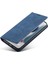 Iphone 14 Pro Telefon Kapağı Stand Stand Cüzdan Deri Anti-Shock Flip Telefon Kılıfı Mavisi (Yurt Dışından) 4