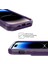 Iphone 14 Pro Kickstand Pc+Tpu Kasası Kasası Fonksiyon Kartı Tutucu Kılave Telefonu Kapak Işık Mor Mor (Yurt Dışından) 3