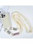 Iphone 14 Pro Drop Anti-Drop Sıvı Silikon Telefon Kapağı Kart Yuvası Strap-Bej (Yurt Dışından) 2