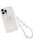 Iphone 14 Pro Crystal Clear Tpu Telefon Kapağı Bowknot Dekor Telefon Kılıfı Kılıflı Bilek Kayışı (Yurt Dışından) 1