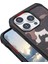Iphone 14 Pro Telefon Kılıfı 6.1 Inç Kamuflaj Pu Deri Kaplamalı Telefon Arka Kapak Airgag Abs+Pc Koruyucu Koruma Kahverengi (Yurt Dışından) 2