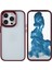 Iphone 14 Pro Telefon Kılıfı Için 6.1 Inç Arka Pc+Tpu Telefon Kapağı Metal Kamera Lens Çerçevesi Dizli Metal Düğmeleri Kılıf Döküm (Yurt Dışından) 1