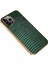 Iphone 14 Pro Fone Case Anti-Fall Elektrokaplama Şok Geçirmez Kasa Orijinal Deri Kaplamalı Tpu Kertenkele Doku Yeşili ile Arka Kapak (Yurt Dışından) 1