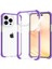 Iphone 14 Pro Telefon Kılıfı Için 6.1 Inç Akrilik Anti-Düşme Dört Köşeli Koruma Şok Geçirmez Telefon Kapak-Mor (Yurt Dışından) 1