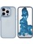 Iphone 14 Pro Telefon Kılıfı Için 6.1 Inç Arka Pc+Tpu Telefon Kapağı Metal Kamera Lens Çerçevesi Anti-Dirt Metal Düğmeleri Vaka Işık Mavi (Yurt Dışından) 1