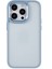 Iphone 14 Pro Telefon Kılıfı Için 6.1 Inç Arka Pc+Tpu Telefon Kapağı Metal Kamera Lens Çerçevesi Anti-Dirt Metal Düğmeleri Vaka Işık Mavi (Yurt Dışından) 2