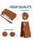 Iphone 14 Pro Telefon Kılıfı 6.1 Inç Fermuar Cep Deri Touch Çoklu Kart Yuvaları Pu Deri Cüzdan Stand Telefon Kapağı El Strap-Rose Altın (Yurt Dışından) 2