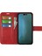 Iphone 14 Pro Telefon Kılıfı Için 6.1 Inç Anti-Güz Dokulu Pu Deri Manyetik Kapanış Telefon Koruyucusu Cüzdan Stand-Kırmızısı (Yurt Dışından) 2