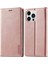 Iphone 14 Pro 6.1 Inç Pu Deri Telefon Kılıfı Güçlü Manyetik Kapatma Cüzdan Stand Telefon Kapak-Pembe (Yurt Dışından) 1